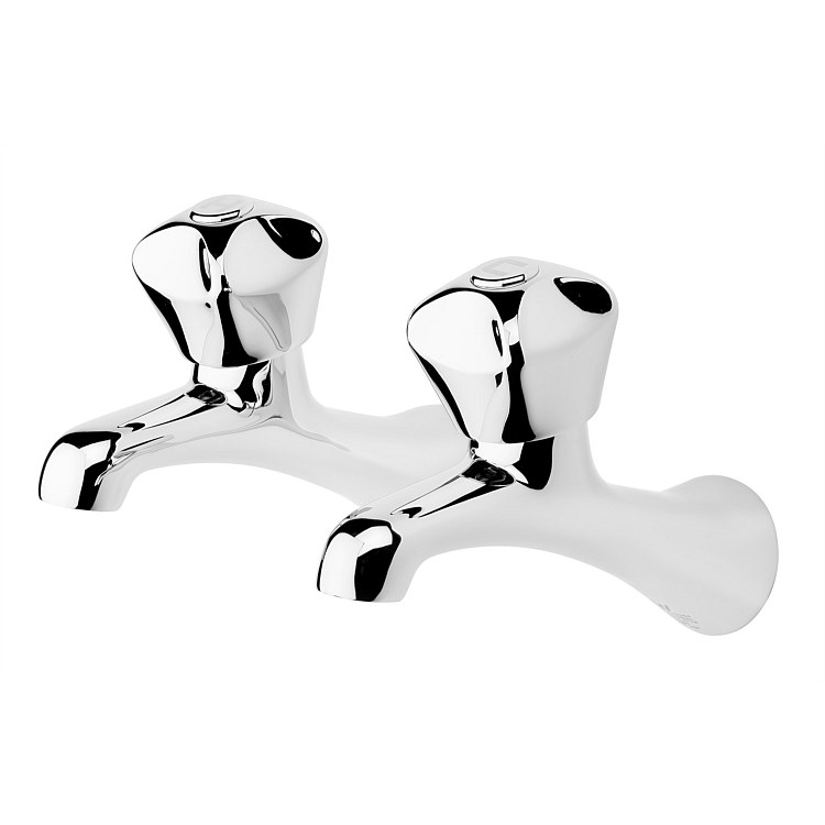 Voda Proline Bath Taps 20mm Chrome