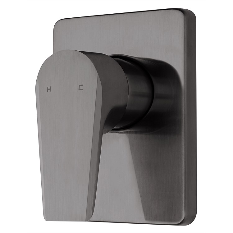 Voda Olympia Vortex Shower Mixer Brushed Gunmetal