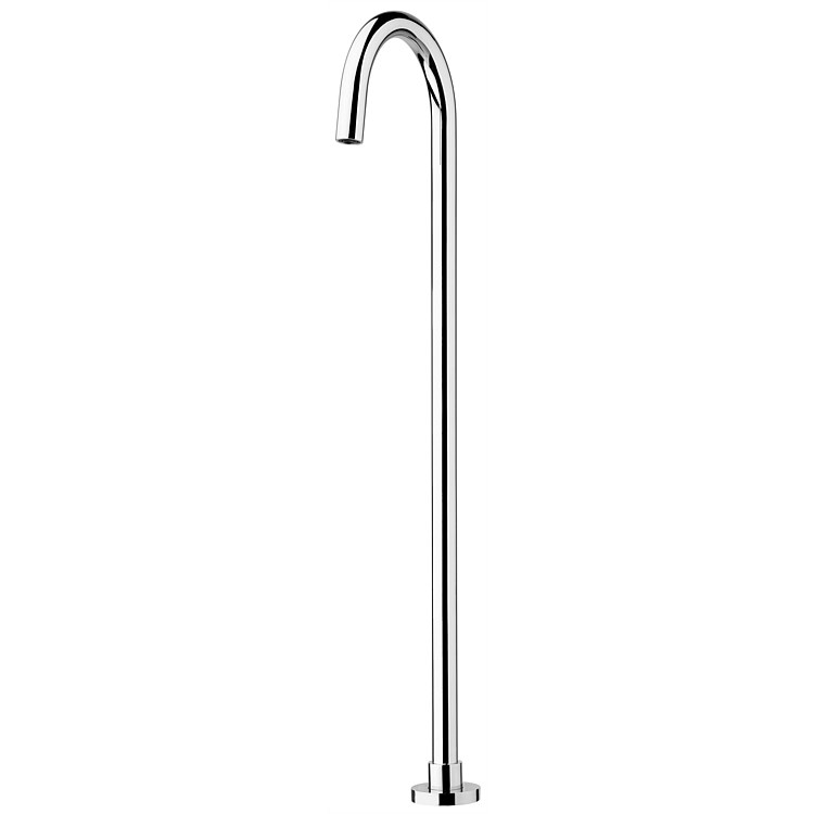 Voda Floor Mounted Bath Filler Chrome