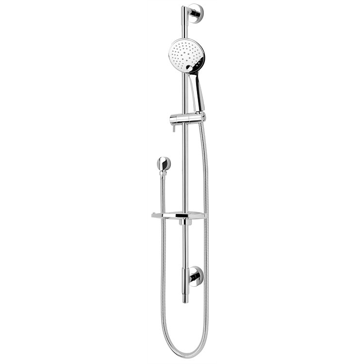 Voda Pro Series 3 Function Slide Shower Chrome