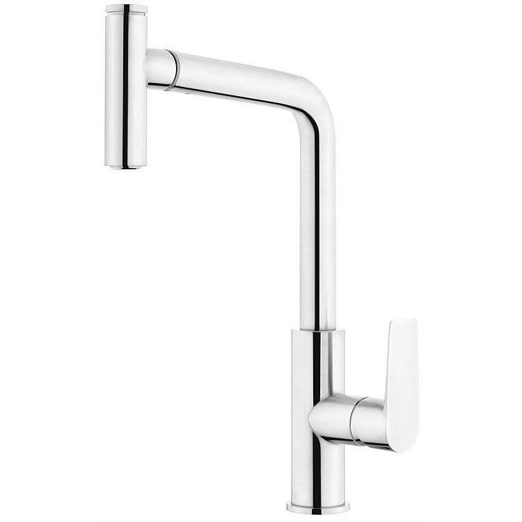 Voda Olympia High Rise Pull-Out Sink Mixer Chrome