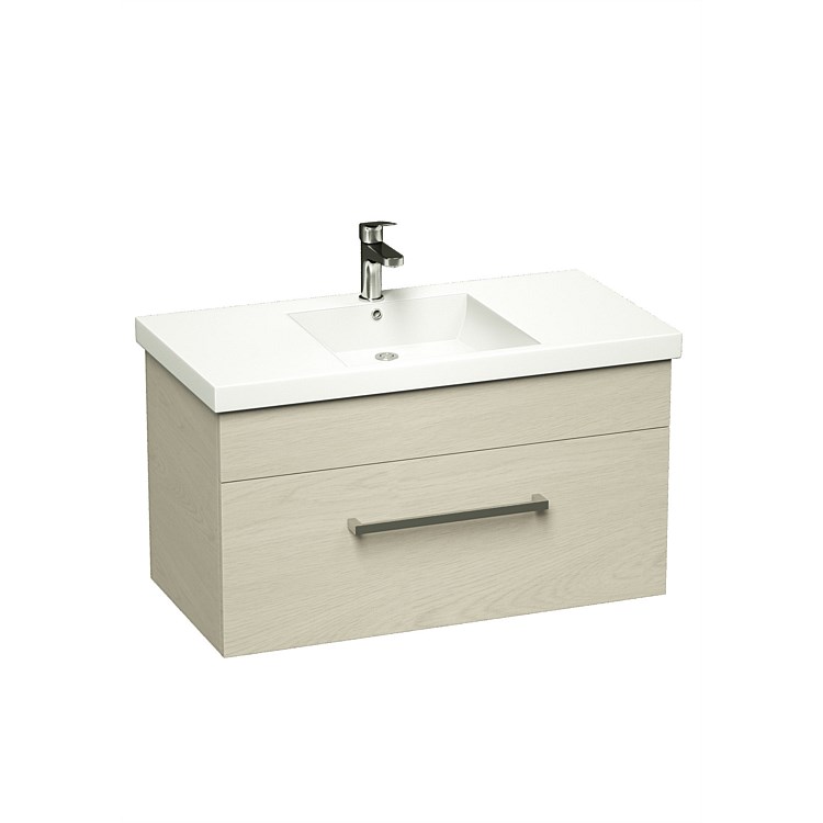 LeVivi York Neo 750mm Wall-Hung Vanity Driftwood