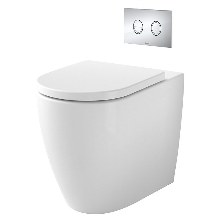 Caroma II Urbane II Cleanflush® Invisi Wall-Faced Toilet Suite with Soft Close Seat Caroma II Urbane II Cleanflush® Invisi Wall-Faced Toilet Suite with Soft Close Seat