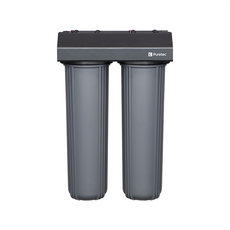 Puretec WH2 Series Whole House Dual Water Filter System 55 Lpm