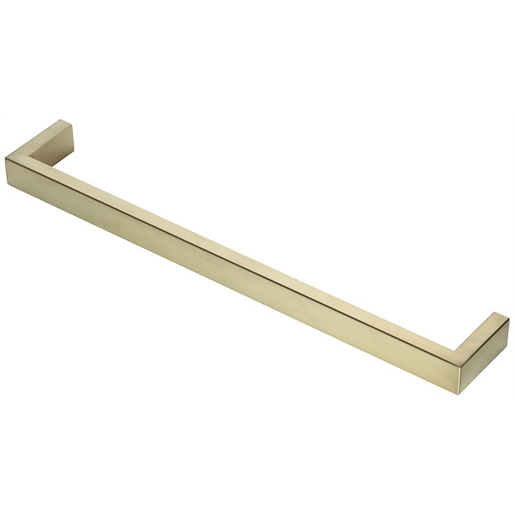 Heirloom Strata Studio 1 Single Bar Towel Heater Brushed Brass