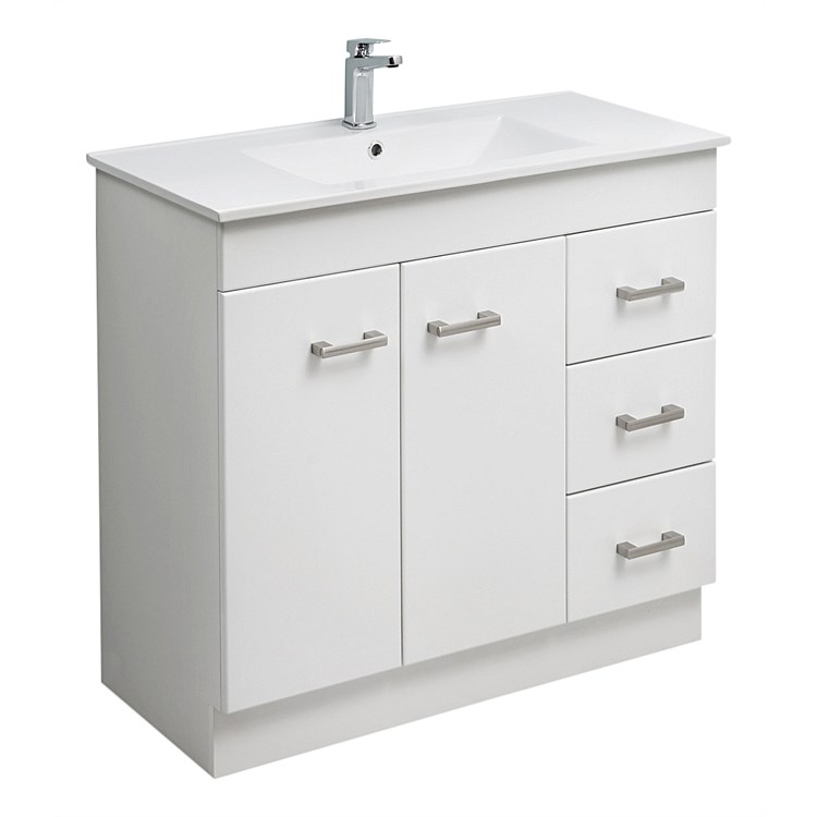 Clearlite Cashmere 900mm Classic Vanity