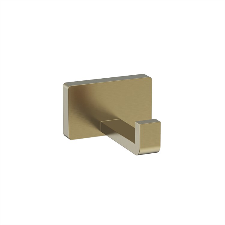 Plumbline Venice Robe Hook Brushed Brass
