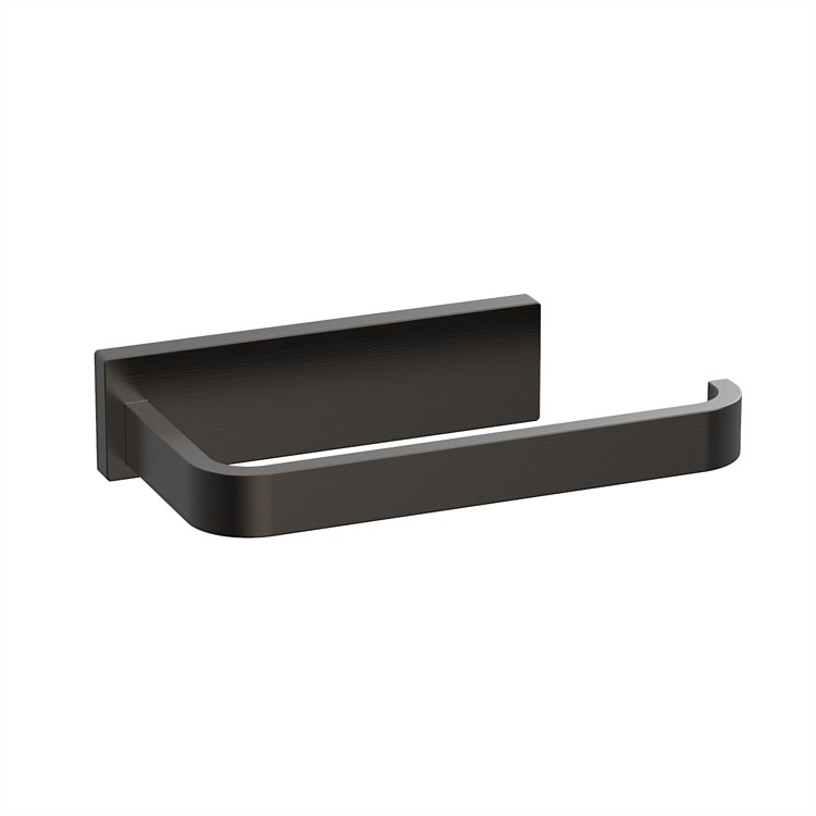 Progetto Venice Toilet Roll Holder Brushed Gunmetal