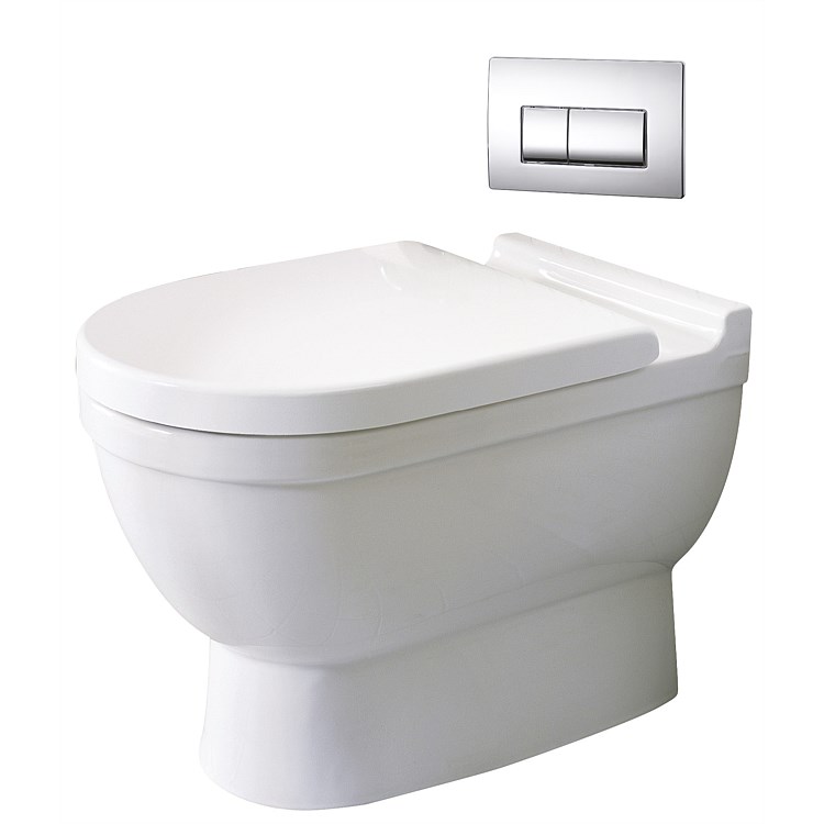 Duravit Starck 3 Floor Mounted Toilet Suite