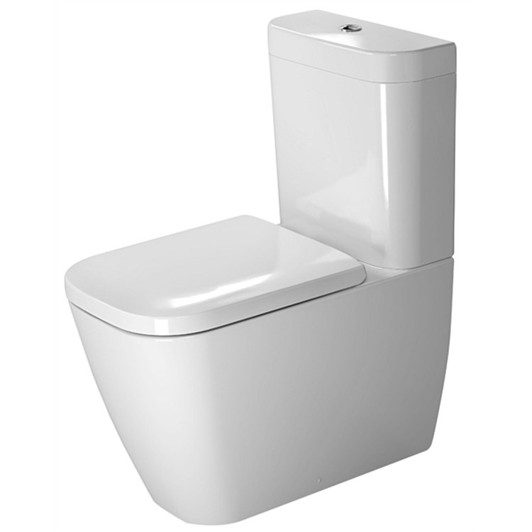Duravit Happy D2 Back-To-Wall Toilet Suite
