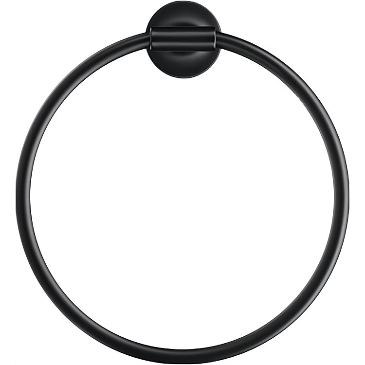 Duravit Starck T Towel Ring Matt Black