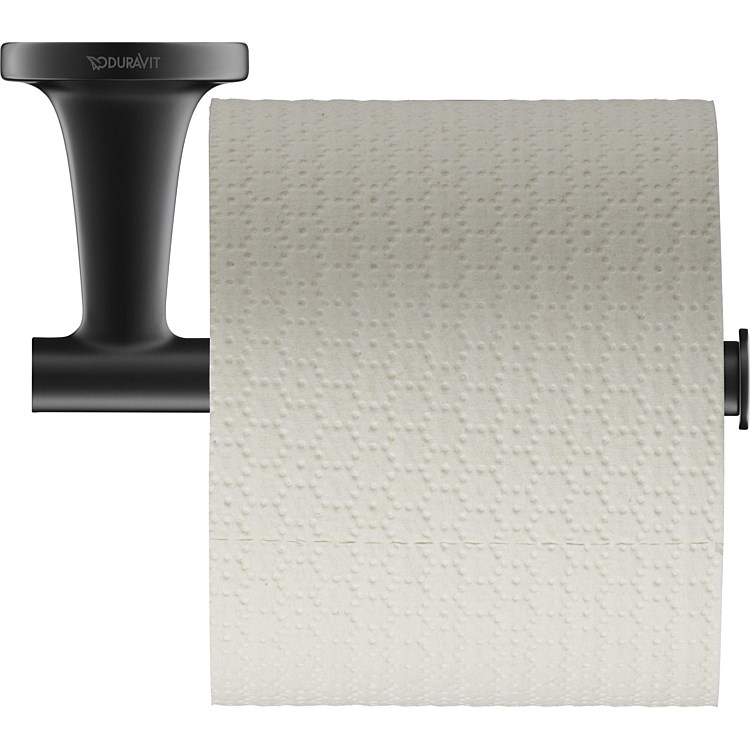 Duravit Starck T Toilet Roll Holder Matt Black