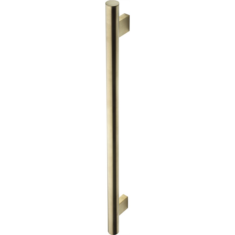 Heirloom Heiko 12V Pole Towel Warmer Brushed Brass