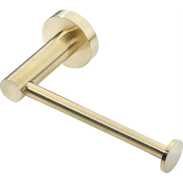 Heirloom Aura Toilet Roll Holder Brushed Brass