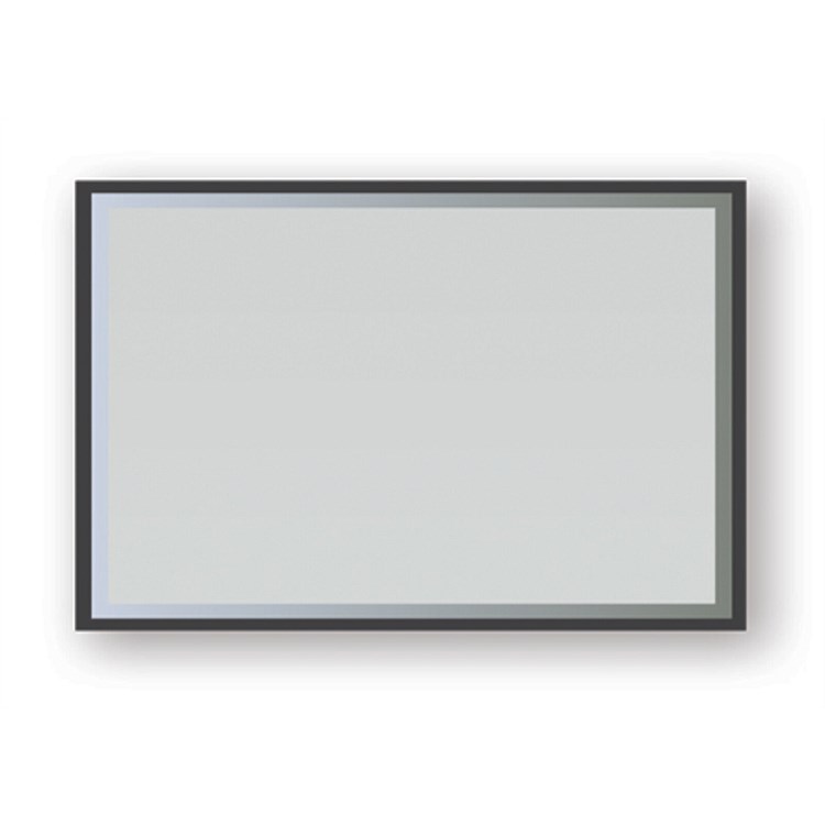 Newtech Broadway Mirror 1200mm with LED Lighting and Demister Black