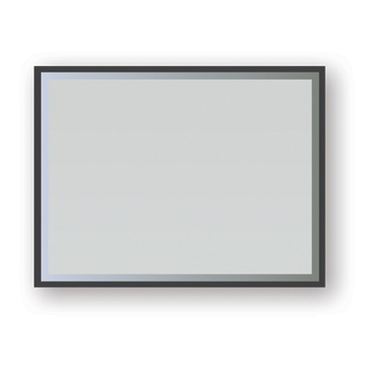 Newtech Broadway Mirror 900mm with LED Lighting and Demister Black