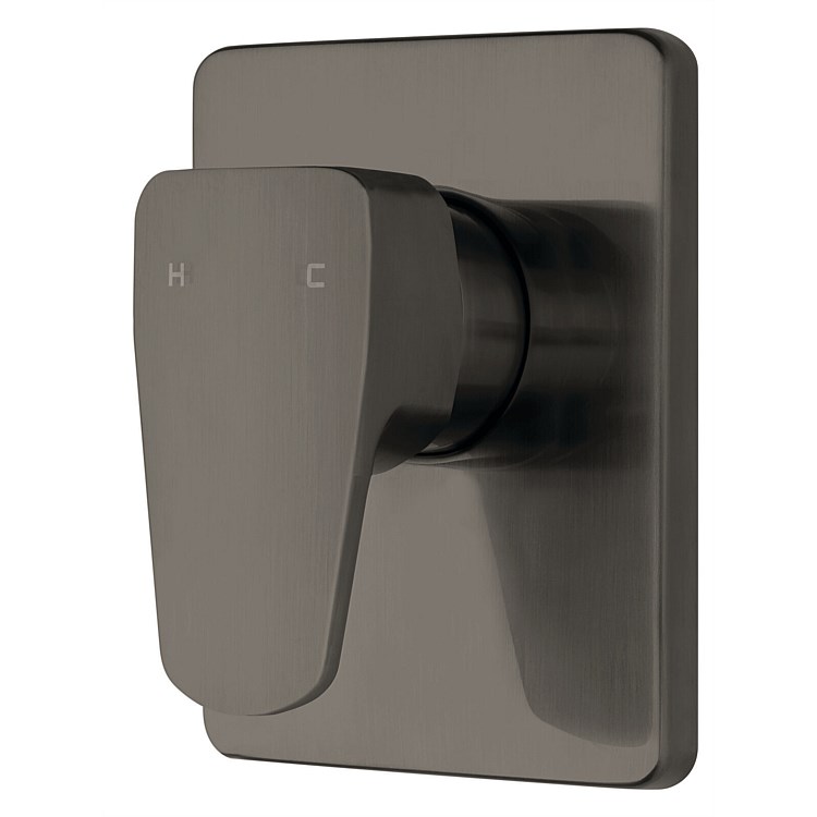 Voda Eclipse Vortex Shower Mixer Brushed Gunmetal Voda Eclipse Vortex Shower Mixer Brushed Gunmetal