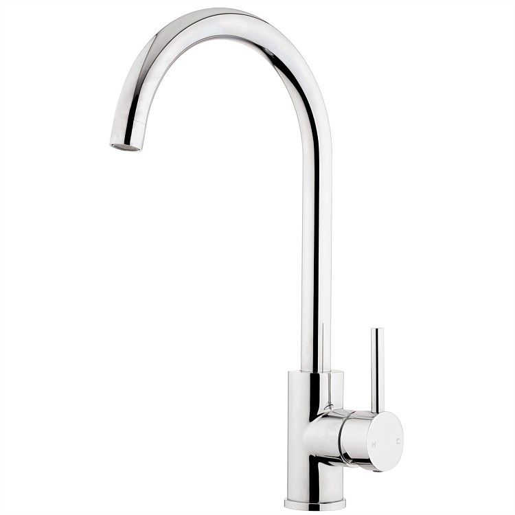 Voda Gooseneck Sink Mixer Chrome