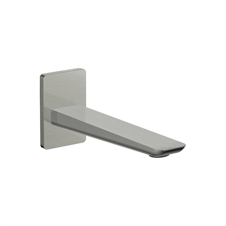 Progetto Venice Wall Mount Bath Spout Brushed Nickel