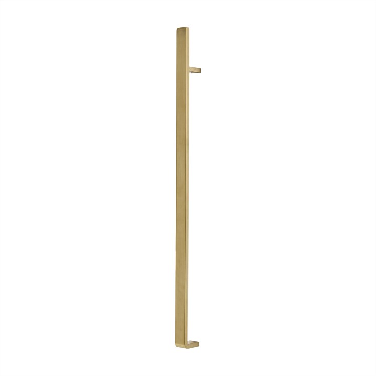 Icona Mont Vertical Pole Towel Rail 1000mm Brushed Gold