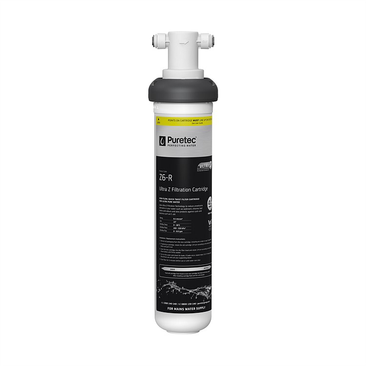 Puretec High Flow Inline Undersink Water Filter System 60,000L