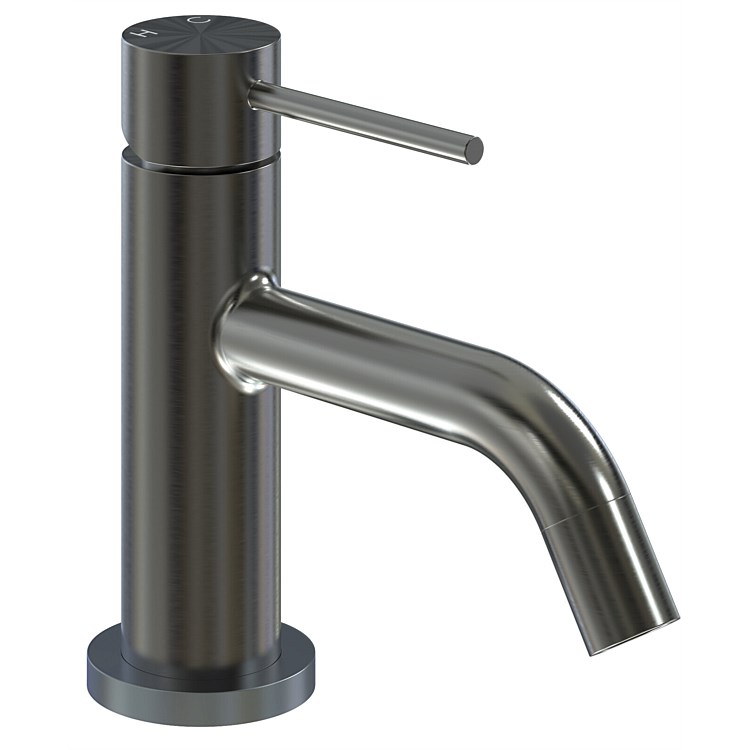 LeVivi Slim Basin Mixer Vapour Black