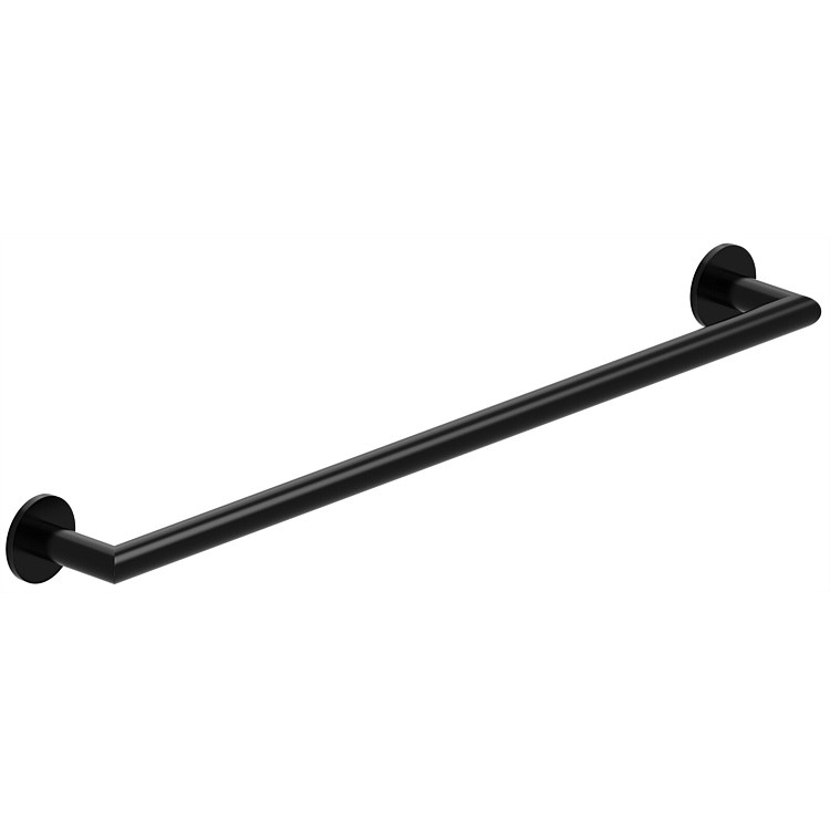 LeVivi Kacia 600mm Single Towel Rail Black