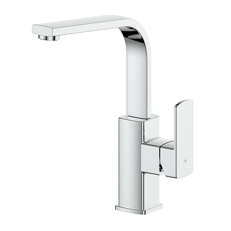 Greens Arcas Gooseneck Sink Mixer Chrome