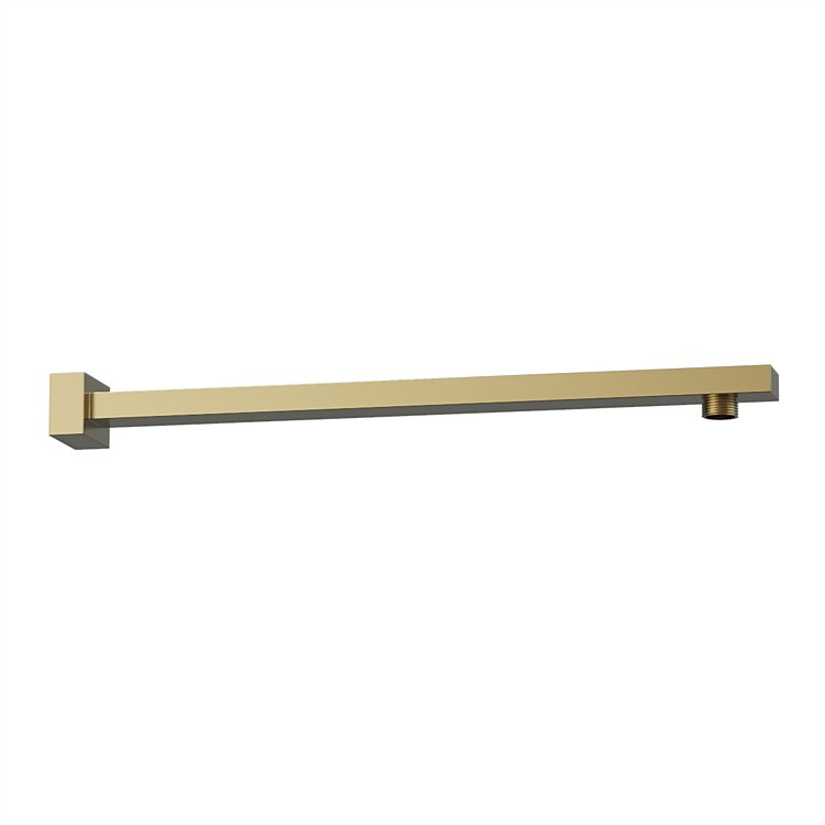 Progetto Venice Wall Mount Shower Arm 400mm Brushed Brass