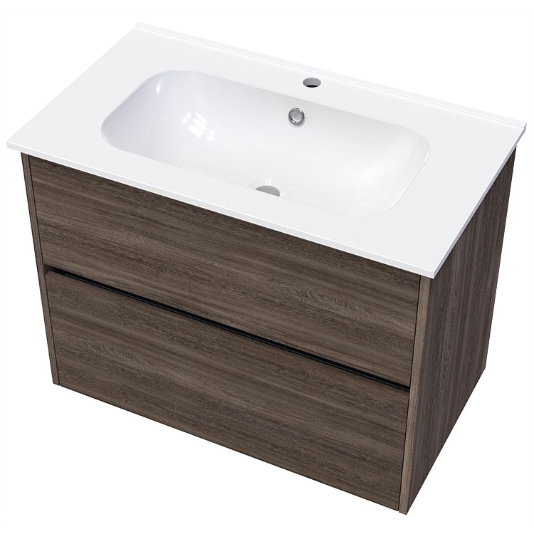 Athena Nera Syrtari 1015mm Double Drawer Wall-Hung Vanity