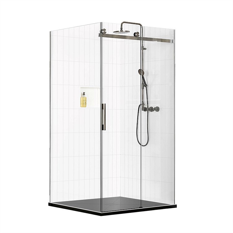 Atlantis Accessible 2 Wall 1200X1200 Tile Shower with Sliding Screens