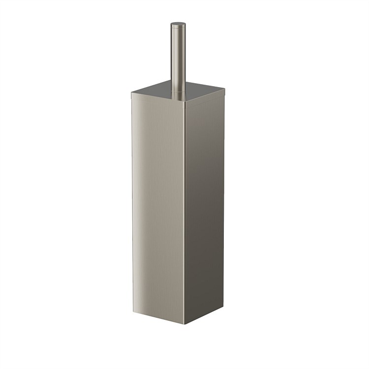 Plumbline Venice Toilet Brush & Holder Brushed Nickel Plumbline Venice Toilet Brush & Holder Brushed Nickel