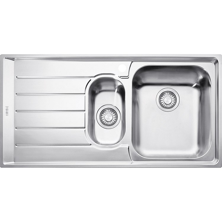 Franke Neptune 1 & 1/4 Bowl Sink with Drainer Topmount Stainless