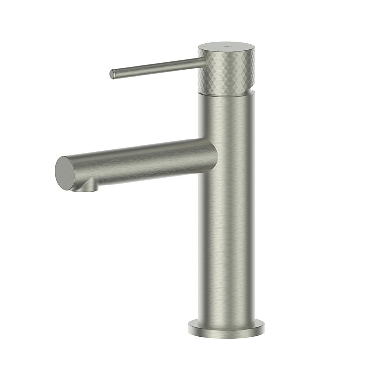 Greens Mika Basin Mixer Brushed Nickel