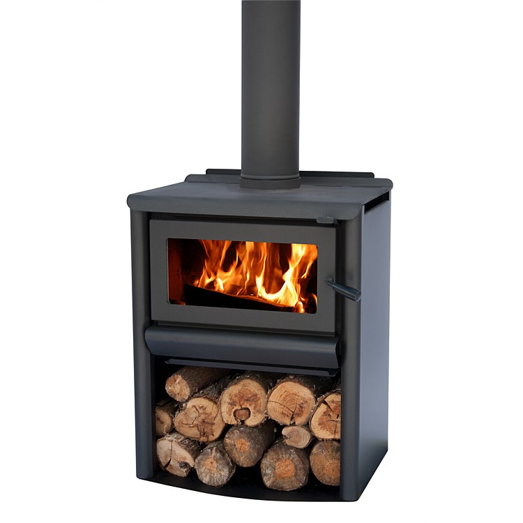 Masport R3000 Wood Fire with Wood Stacker including 4.2m standard flue kit