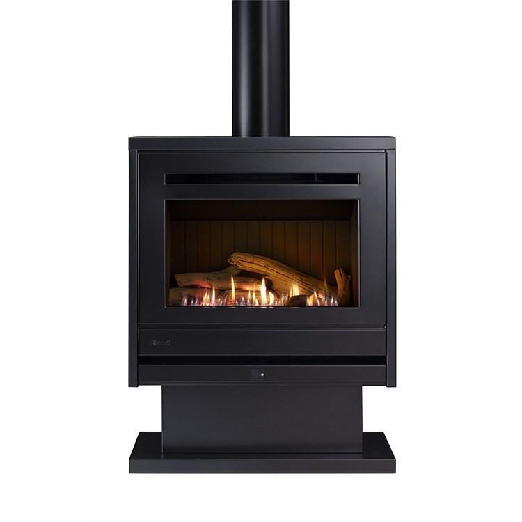 Rinnai Novo Free-Standing Gas Fire with Plinth NG