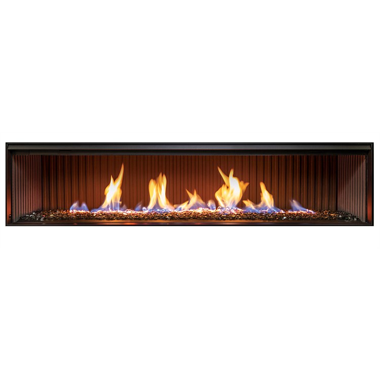 Rinnai Linear 1500 Single Sided Gas Fire LPG Modern