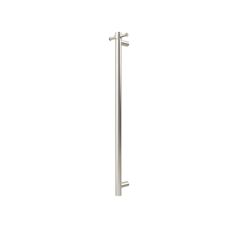 Heated Towel Rails - Tranquillity Round Vertical Heated Towel Bar ...