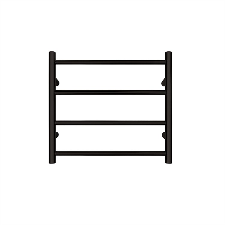 Tranquillity Jersey 4 Bar Round Towel Warmer Black