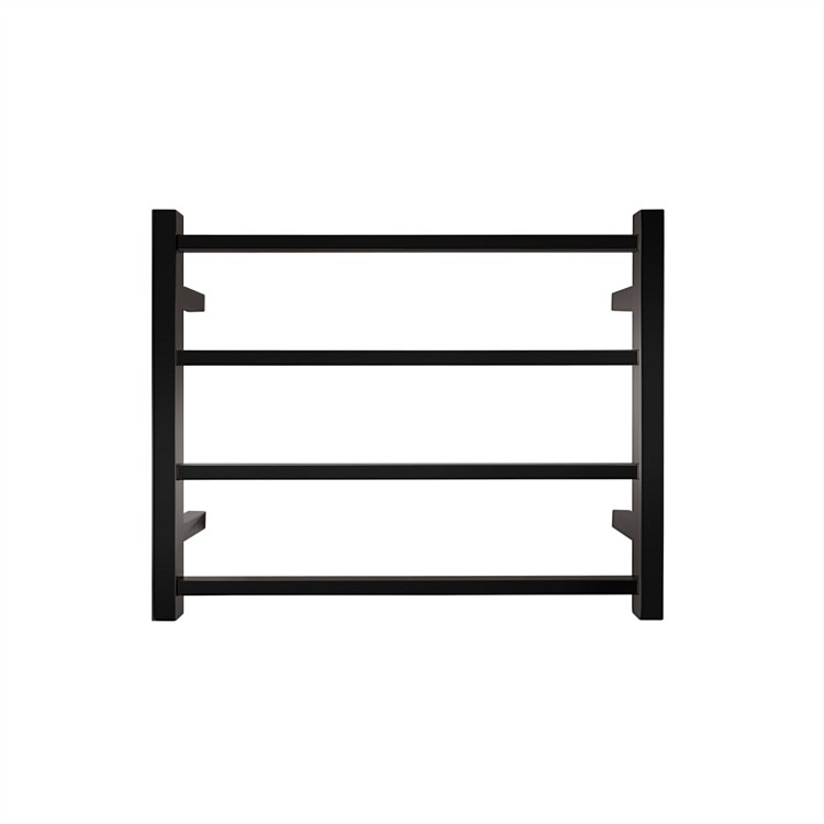 Tranquillity Jersey 4 Bar Square Towel Warmer Black