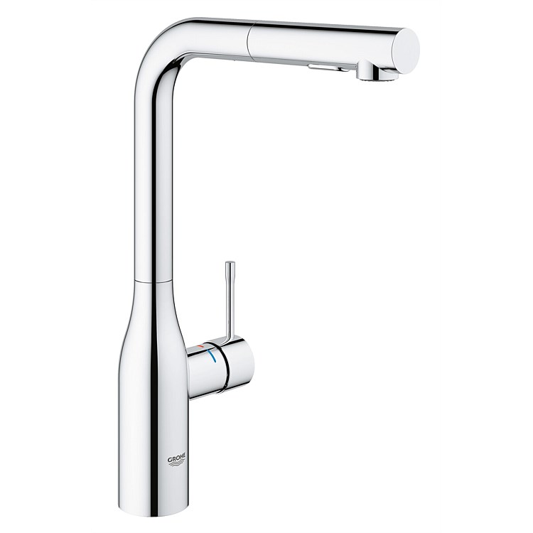Grohe Essence New Pull-Out Sink Mixer Chrome