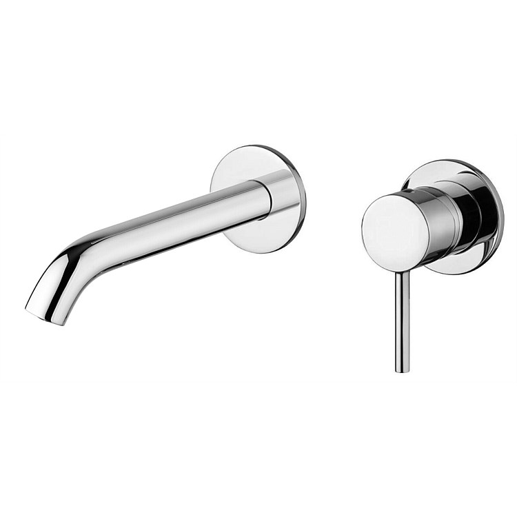 Paini Cox O2 Wall Mounted Basin Mixer Chrome