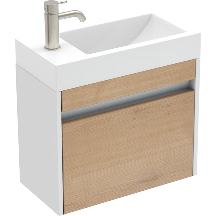 LeVivi Capri 500mm Slim Wall-Hung Vanity