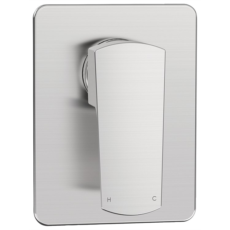 Felton Que Shower Mixer For Equal Pressures Bruched Stainless