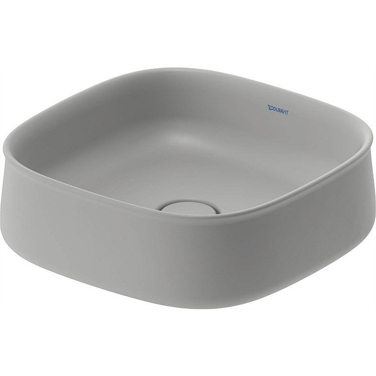 Duravit Zencha Counter Top Basin Grey Satin Matt