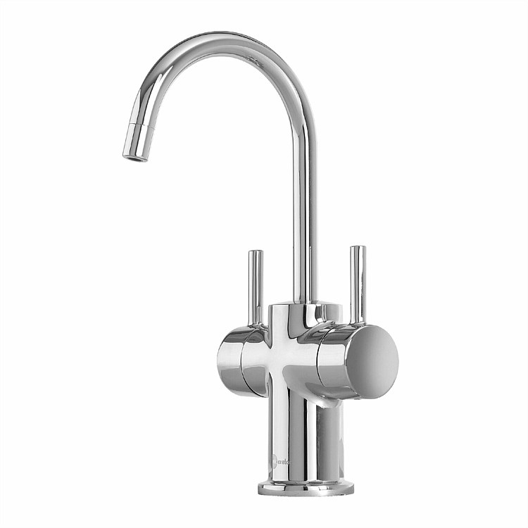 InSinkErator DualTap J-Shaped - Chrome