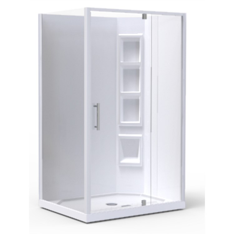 Clearlite Induro 1200x900mm 2 Sided Shower Enclosure