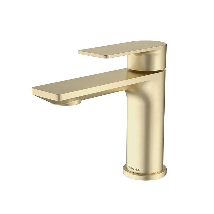 Caroma Urbane II Basin Mixer Brushed Brass