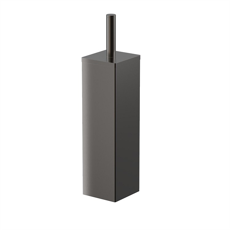 Progetto Venice Toilet Brush & Holder Gunmetal