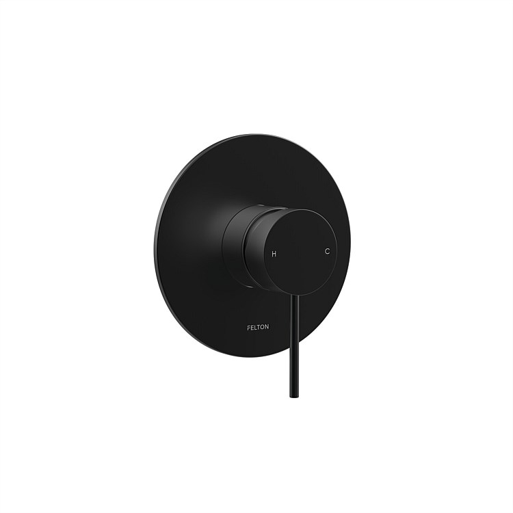 Felton Linea Fusion Plus Shower Mixer Black Felton Linea Fusion Plus Shower Mixer Black